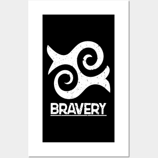 Sankofa African Adinkra Symbol "Bravery" Posters and Art